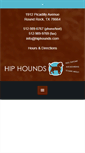 Mobile Screenshot of hiphounds.com